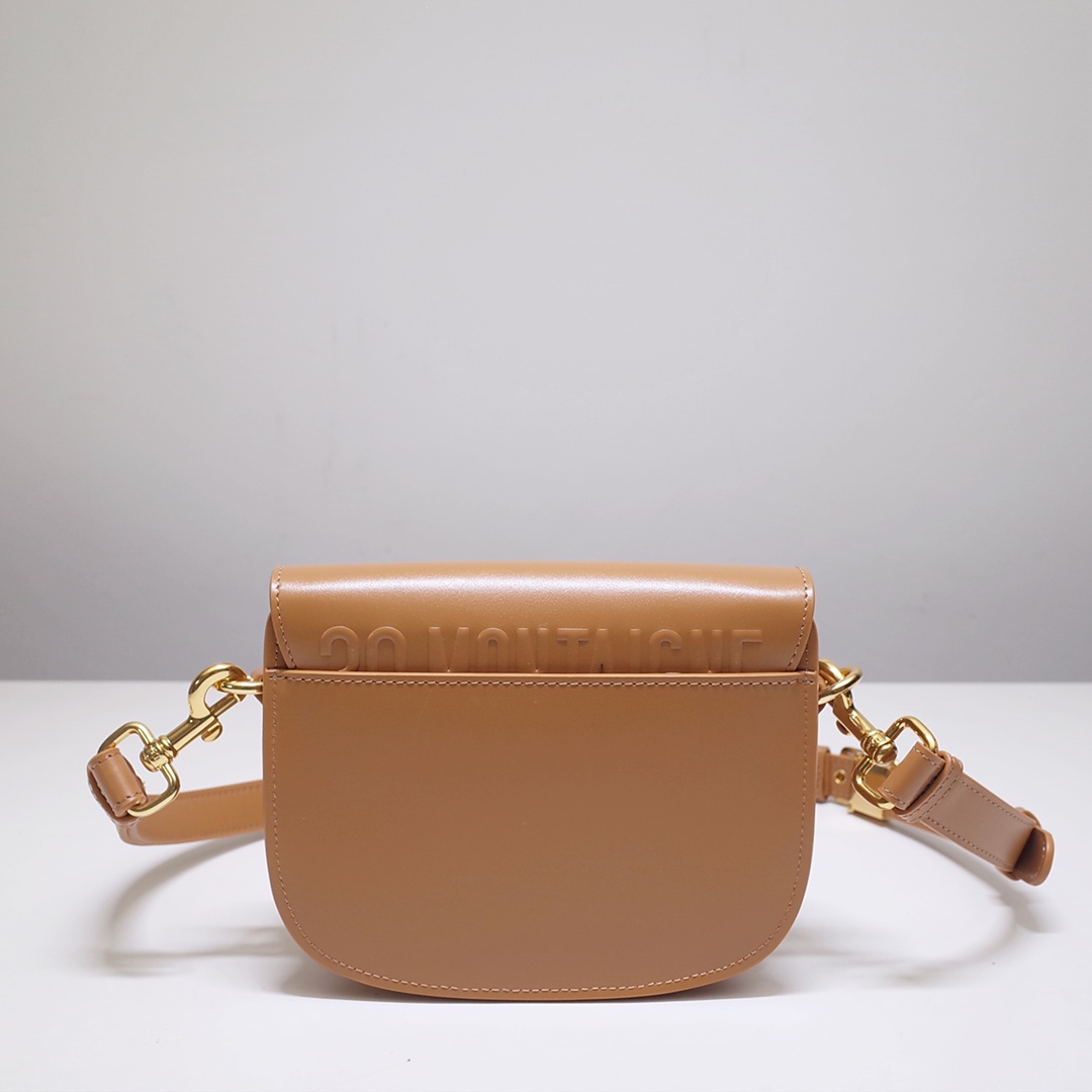 Mini Dior Bobby Bag Caramel Box Calfskin